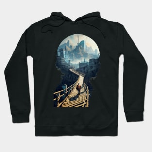 Lost in the city Hoodie